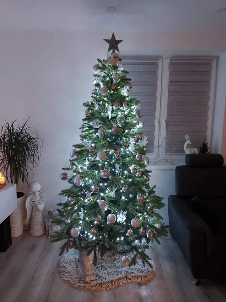 155cm Umelý vianočný stromček Smrek Sibírsky 3D – Obrázok 4
