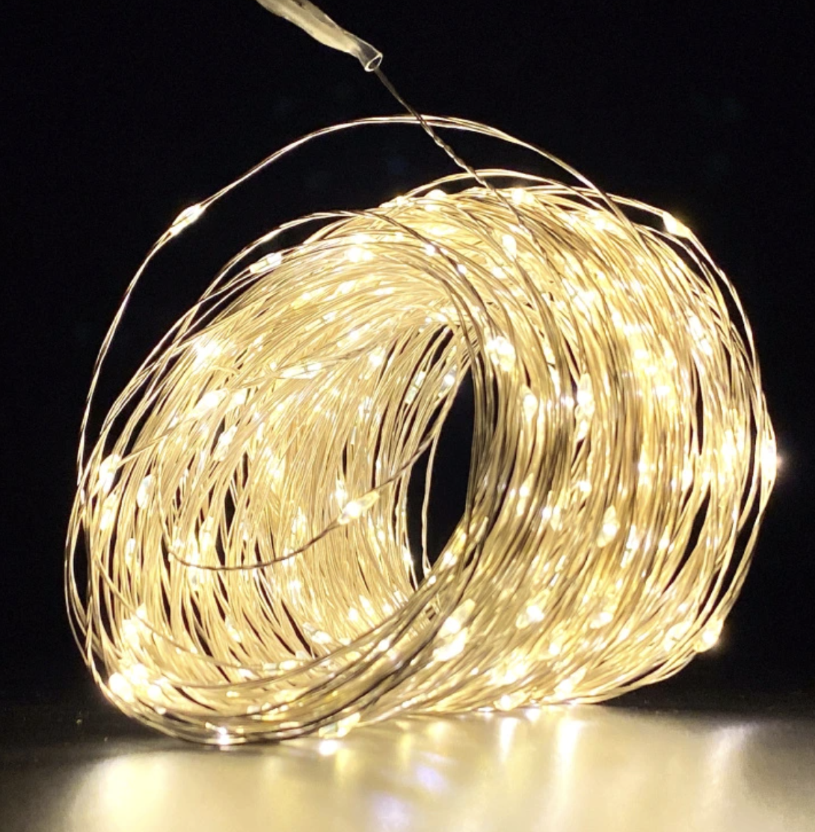Vianočná sveteľná led reťaz mikro 33m